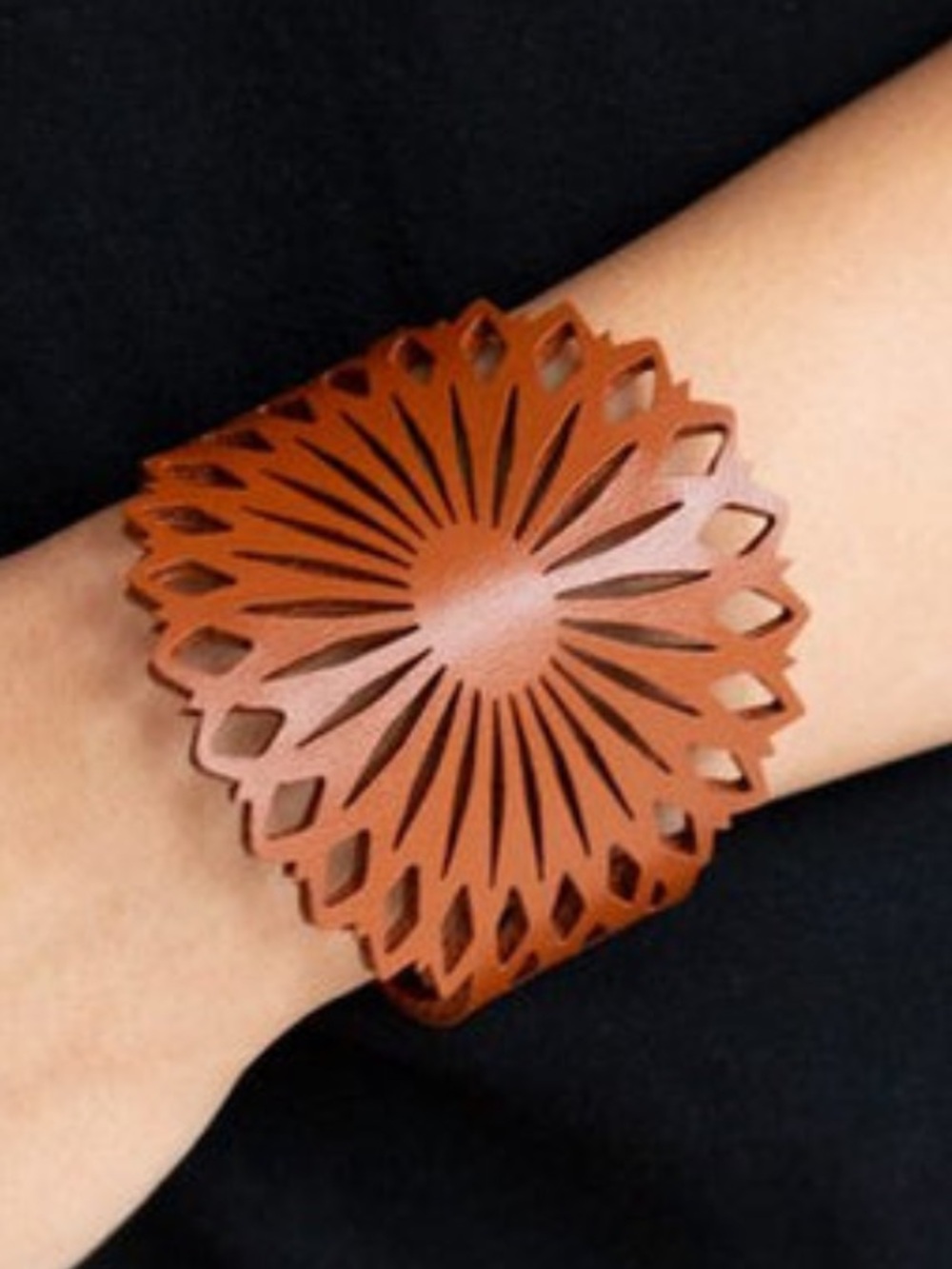 Brown Leather Wrap